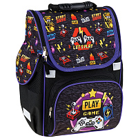 Ранец ArtSpace Junior "Play Game" 37*28*21см, 1 отделение, 3 кармана, анатомическая спинка фото Ранец ArtSpace Junior "Play Game" 37*28*21см, 1 отделение, 3 кармана, анатомическая спинка