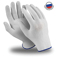 Перчатки нейлоновые MANIPULA Микрон, ПВХ-покрытие, КОМПЛЕКТ 10 пар, р-р 8 (M), белые, TNG-27/MG-111 фото Перчатки нейлоновые MANIPULA Микрон, ПВХ-покрытие, КОМПЛЕКТ 10 пар, р-р 8 (M), белые, TNG-27/MG-111