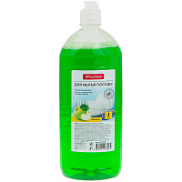 Средство для мытья посуды OfficeClean "Яблоко", 1л фото Средство для мытья посуды OfficeClean "Яблоко", 1л