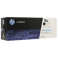 Картридж лазерный HP 18A CF218A чёрный оригинальный