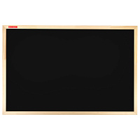 Доска для мела магнитная 60х90 см, черная, деревянная рамка, BRAUBERG Wood, 238804 фото Доска для мела магнитная 60х90 см, черная, деревянная рамка, BRAUBERG Wood, 238804