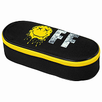 Пенал-футляр BRAUBERG, 1 отделение, органайзер, полиэстер, 22x9x5 см, "Smile OFF", 271587 фото Пенал-футляр BRAUBERG, 1 отделение, органайзер, полиэстер, 22x9x5 см, "Smile OFF", 271587
