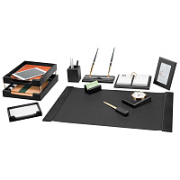 Набор подарочный настольный BESTAR "Artemis" из дерева, 10 предметов, цвет "черное дерево", 237216