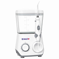 Ирригатор для полости рта (НДС 10%) B.WELL WI-933, стационарный, емкость резерв 0,8 л, 8 насадок, белый фото Ирригатор для полости рта (НДС 10%) B.WELL WI-933, стационарный, емкость резерв 0,8 л, 8 насадок, белый