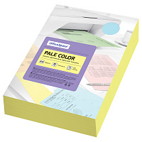 Бумага цветная OfficeSpace "Pale Color", А4, 80г/м2, 500л., (желтый) фото Бумага цветная OfficeSpace "Pale Color", А4, 80г/м2, 500л., (желтый)