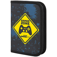 Пенал ПИФАГОР, 1 отделение, полиэстер, 19х13 см, "Game Zone", 271511 фото Пенал ПИФАГОР, 1 отделение, полиэстер, 19х13 см, "Game Zone", 271511