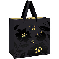 Пакет подарочный 20*20*10см MESHU "Great gift", фольга, матовая ламинация фото Пакет подарочный 20*20*10см MESHU "Great gift", фольга, матовая ламинация