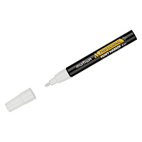 Маркер-краска MunHwa "Professional Paint Marker" белая, 4мм, нитро-основа фото Маркер-краска MunHwa "Professional Paint Marker" белая, 4мм, нитро-основа