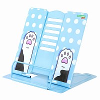 Подставка для книг и учебников BRAUBERG KIDS "Lil Paws", регулируемый угол наклона, металл, 238053 фото Подставка для книг и учебников BRAUBERG KIDS "Lil Paws", регулируемый угол наклона, металл, 238053