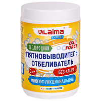 Пятновыводитель-отбеливатель кислородный многофункциональный 1 кг, LAIMA EXPERT, 880604 фото Пятновыводитель-отбеливатель кислородный многофункциональный 1 кг, LAIMA EXPERT, 880604