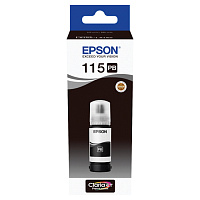 Чернила Epson 115 C13T07D14A черные оригинальные