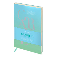 Ежедневник недатированный, А5, 136л., кожзам, Greenwich Line "Gradient. Grace of a soul", тон. блок фото Ежедневник недатированный, А5, 136л., кожзам, Greenwich Line "Gradient. Grace of a soul", тон. блок