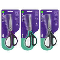 Ножницы Berlingo "Easycut 350", 18см, ассорти, эргономичные ручки, мягкие вставки, европодвес фото Ножницы Berlingo "Easycut 350", 18см, ассорти, эргономичные ручки, мягкие вставки, европодвес