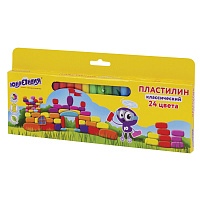Пластилин классический ЮНЛАНДИЯ "ЮНЛАНДИК-АРХИТЕКТОР", 24 цвета, 480 г, ВЫСШЕЕ КАЧЕСТВО, 105031 фото Пластилин классический ЮНЛАНДИЯ "ЮНЛАНДИК-АРХИТЕКТОР", 24 цвета, 480 г, ВЫСШЕЕ КАЧЕСТВО, 105031