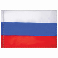 Флаг России, 90х135 см, карман под древко, упаковка с европодвесом, 550021 фото Флаг России, 90х135 см, карман под древко, упаковка с европодвесом, 550021
