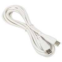 Кабель USB 2.0 Type-C-Type-C, 2 м, CABLEXPERT, 3 А, 60 Вт, PD/QC3.0, медь, белый, CCB-USB2-CMCMO1-2MW фото Кабель USB 2.0 Type-C-Type-C, 2 м, CABLEXPERT, 3 А, 60 Вт, PD/QC3.0, медь, белый, CCB-USB2-CMCMO1-2MW