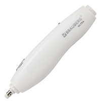 Ластик электрический BRAUBERG "ULTRA", АККУМУЛЯТОР, зарядка USB, + 16 сменных ластиков, 229609 фото Ластик электрический BRAUBERG "ULTRA", АККУМУЛЯТОР, зарядка USB, + 16 сменных ластиков, 229609