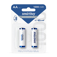 Аккумулятор Smartbuy AA (HR06) 1000mAh 2BL фото Аккумулятор Smartbuy AA (HR06) 1000mAh 2BL