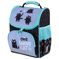 Ранец ПИФАГОР BASIC, 1 отделение, 3 кармана, эргономичная спинка, "Funny cats", 35х28х18 см, 273135 фото Ранец ПИФАГОР BASIC, 1 отделение, 3 кармана, эргономичная спинка, "Funny cats", 35х28х18 см, 273135