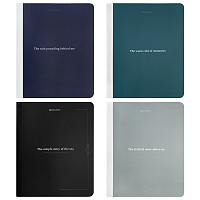 Тетрадь А5 96 л. BRAUBERG, на сшивке с корешком, клетка, обложка картон, "Vintage", 405290