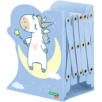 Подставка-держатель для книг и учебников фигурная BRAUBERG KIDS "Unicorn" раздвижная, металл, 238069 фото Подставка-держатель для книг и учебников фигурная BRAUBERG KIDS "Unicorn" раздвижная, металл, 238069
