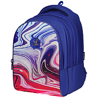 Рюкзак Berlingo inStyle "Liquid Wave" 41*27*20см, 3 отделения, 1 карман, эргономичная спинка фото Рюкзак Berlingo inStyle "Liquid Wave" 41*27*20см, 3 отделения, 1 карман, эргономичная спинка