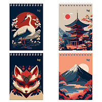Блокнот А6 80л. на гребне BG "Asia style фото Блокнот А6 80л. на гребне BG "Asia style