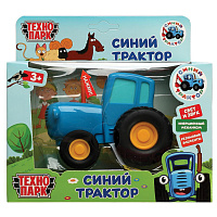 Трактор металлический, СИНИЙ ТРАКТОР, длина 11 см, инерционный, свет-звук, ТЕХНОПАРК, 343453, 376584 фото Трактор металлический, СИНИЙ ТРАКТОР, длина 11 см, инерционный, свет-звук, ТЕХНОПАРК, 343453, 376584