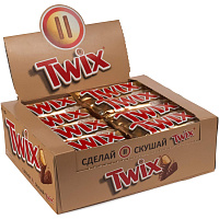 Шоколадный батончик Twix 55 г фото Шоколадный батончик Twix 55 г