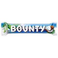 Шоколадный батончик Bounty 55 г фото Шоколадный батончик Bounty 55 г