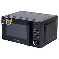 Микроволновая печь BRASSON MW2070D-8BL, 20 л., 700 Вт, таймер, 8 АВТО ПРОГРАММ, дисплей, защита от детей, черная, 454979 фото Микроволновая печь BRASSON MW2070D-8BL, 20 л., 700 Вт, таймер, 8 АВТО ПРОГРАММ, дисплей, защита от детей, черная, 454979