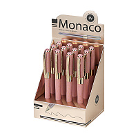 Ручка шариковая BRUNO VISCONTI MONACO SPACE, СИНЯЯ, розовый корпус с глиттером, линия 0,4 мм, 20-0125/53 фото Ручка шариковая BRUNO VISCONTI MONACO SPACE, СИНЯЯ, розовый корпус с глиттером, линия 0,4 мм, 20-0125/53