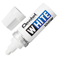 Маркер промышленный Pentel для универсальной маркировки белый (6.5 мм) фото Маркер промышленный Pentel для универсальной маркировки белый (6.5 мм)