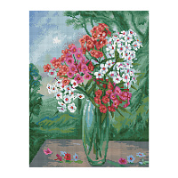 Алмазная мозаика ТРИ СОВЫ "Букет флоксов", 40*50см, холст на деревянном подрамнике, картонная коробка с пластиковой ручкой фото Алмазная мозаика ТРИ СОВЫ "Букет флоксов", 40*50см, холст на деревянном подрамнике, картонная коробка с пластиковой ручкой