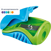Точилка для карандашей Boogy с контейнером пластиковая (63311) фото Точилка для карандашей Boogy с контейнером пластиковая (63311)
