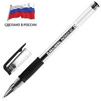 Ручка гелевая РОССИЯ "PATRIOT-GT", ЧЕРНАЯ, корпус прозрачный, узел 0,7 мм, линия письма 0,4 мм, BRAUBERG, 143960 фото Ручка гелевая РОССИЯ "PATRIOT-GT", ЧЕРНАЯ, корпус прозрачный, узел 0,7 мм, линия письма 0,4 мм, BRAUBERG, 143960