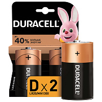 Батарейка D (LR20) Duracell (2 штуки в упаковке) фото Батарейка D (LR20) Duracell (2 штуки в упаковке)