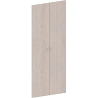 Двери высокие Easy Director Easy to lead (2 штуки, дуб шамони светлый, 844х18х1970 мм)