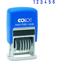 Мини-нумератор ручной Colop S126 6-разрядный фото Мини-нумератор ручной Colop S126 6-разрядный