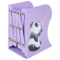 Подставка-держатель для книг и учебников BRAUBERG KIDS "Panda", раздвижная, металлическая, 238064 фото Подставка-держатель для книг и учебников BRAUBERG KIDS "Panda", раздвижная, металлическая, 238064