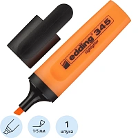 Текстовыделитель Edding E-345/6 оранжевый (толщина линии 1-5 мм)