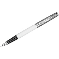 Ручка перьевая Parker "Jotter Originals White Chrome CT" синяя, 0,8мм, подарочная упаковка фото Ручка перьевая Parker "Jotter Originals White Chrome CT" синяя, 0,8мм, подарочная упаковка