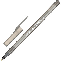 Ручка шариковая неавтоматическая Bic Round Stic черная (толщина линии 0.32 мм) фото Ручка шариковая неавтоматическая Bic Round Stic черная (толщина линии 0.32 мм)
