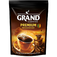 Кофе растворимый Grand Premium Бразильский микс 200 г (пакет) фото Кофе растворимый Grand Premium Бразильский микс 200 г (пакет)