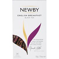 Чай черный Newby English Breakfast 25 пакетиков фото Чай черный Newby English Breakfast 25 пакетиков