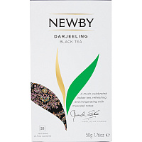Чай черный Newby Darjeeling 25 пакетиков фото Чай черный Newby Darjeeling 25 пакетиков