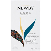 Чай черный Newby Earl Grey 25 пакетиков (бергамот) фото Чай черный Newby Earl Grey 25 пакетиков (бергамот)
