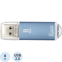 Флешка USB 2.0 8 ГБ Smartbuy V-Cut (SB8GBVC-B) фото Флешка USB 2.0 8 ГБ Smartbuy V-Cut (SB8GBVC-B)