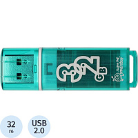 Флешка USB 2.0 32 ГБ Smartbuy Glossy Series (SB32GBGS-G) фото Флешка USB 2.0 32 ГБ Smartbuy Glossy Series (SB32GBGS-G)