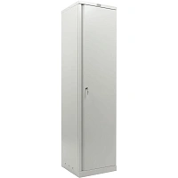 Шкаф металлический (архивный) для документов Практик AM 1845 (серый, 472x458x1830 мм)